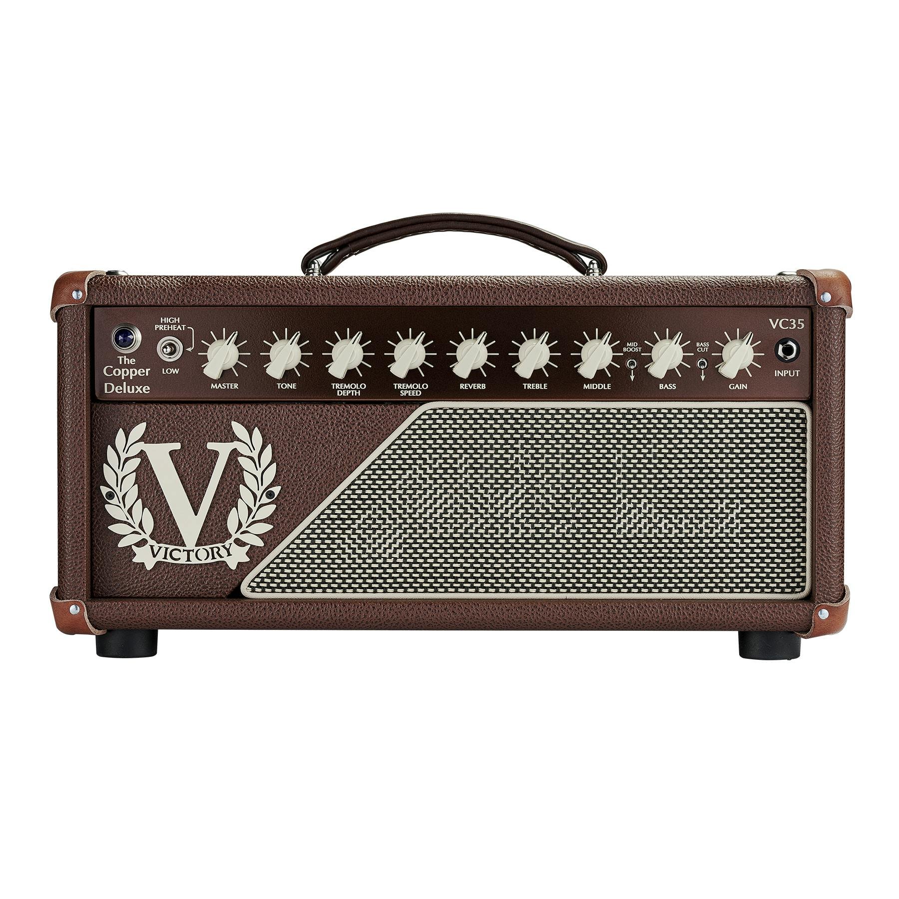Victory VC35 The Copper Deluxe EL84 Valve Amp Head - Andertons